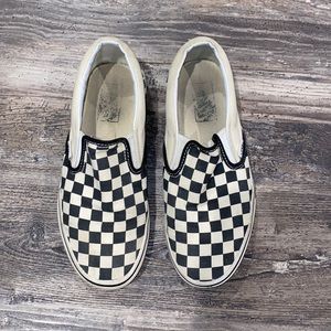 checkered vans